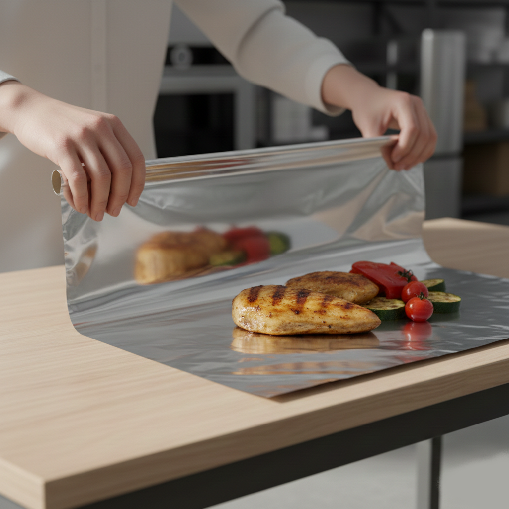 Diamond Aluminum Foil – Freshness & Hygiene in Every Wrap